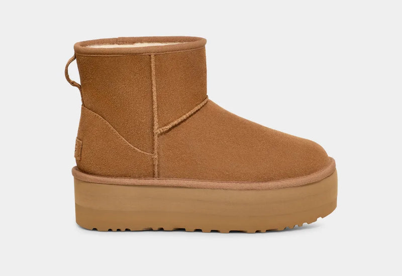 UGG Mini Plateforme Chestnut