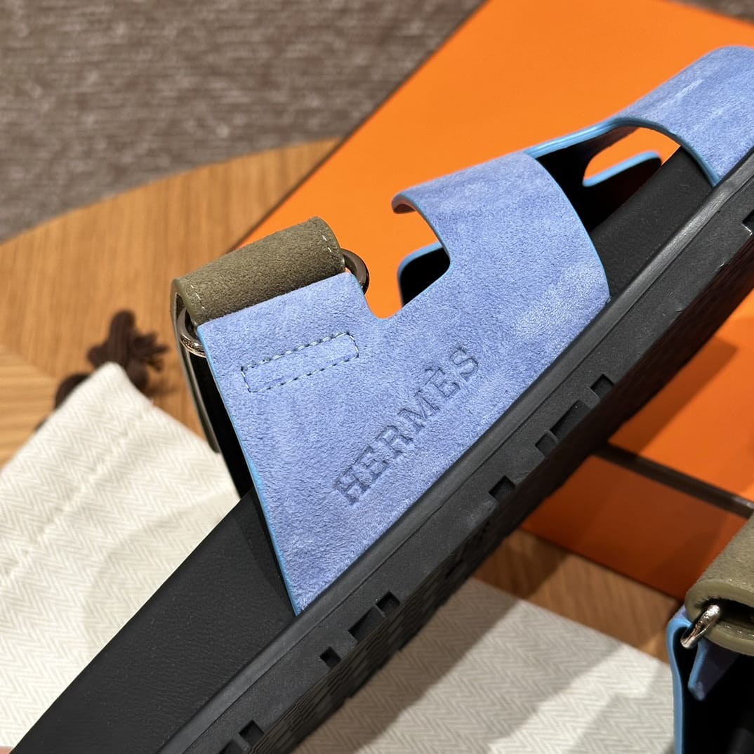 Hermes Chypre Bleu / Kaki