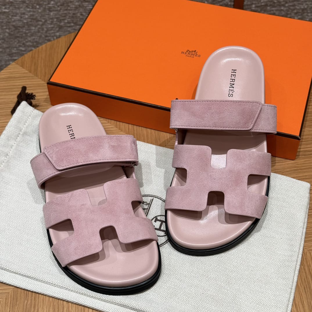 Hermes Chypre Rose Daim