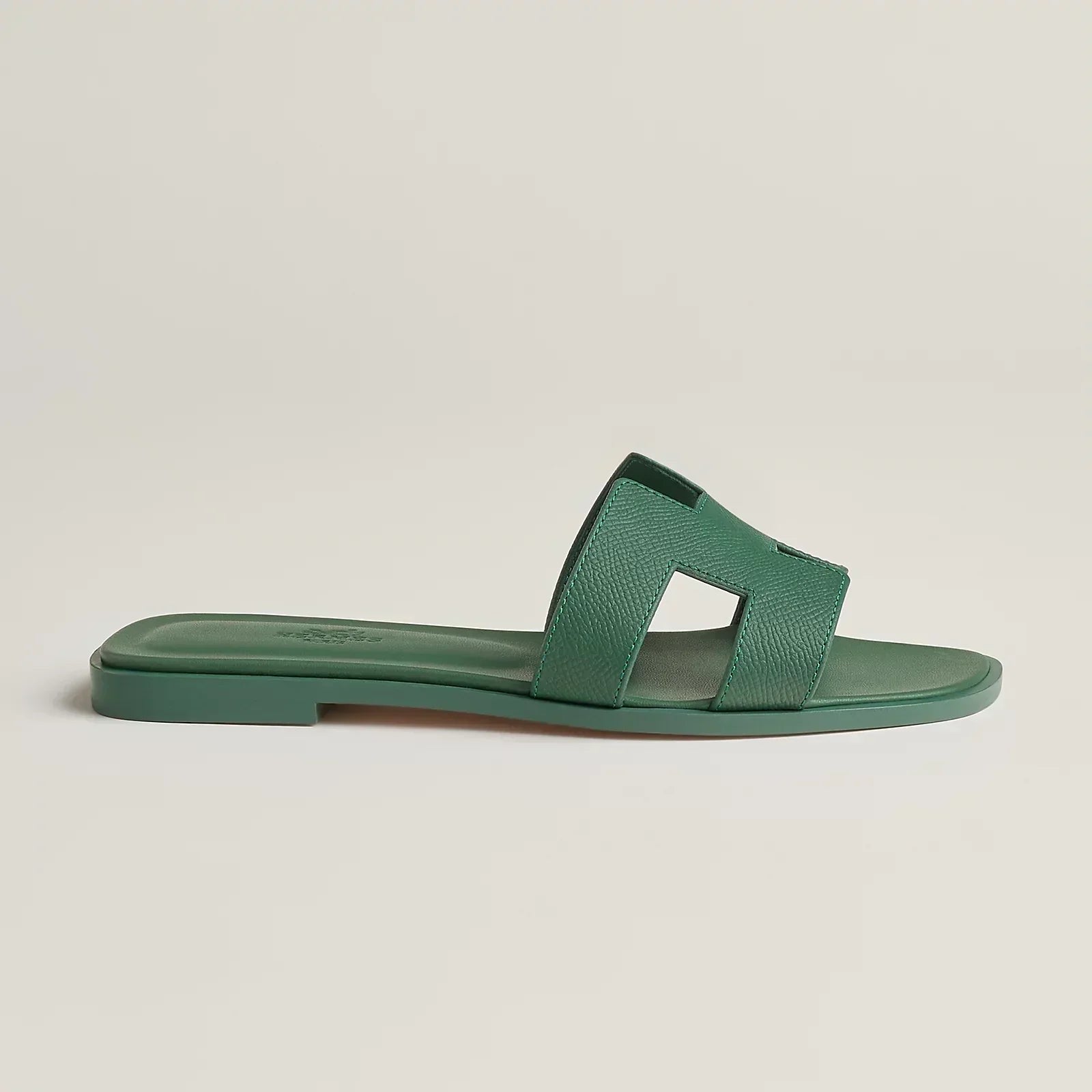 Hermes Sandales Oran Vert
