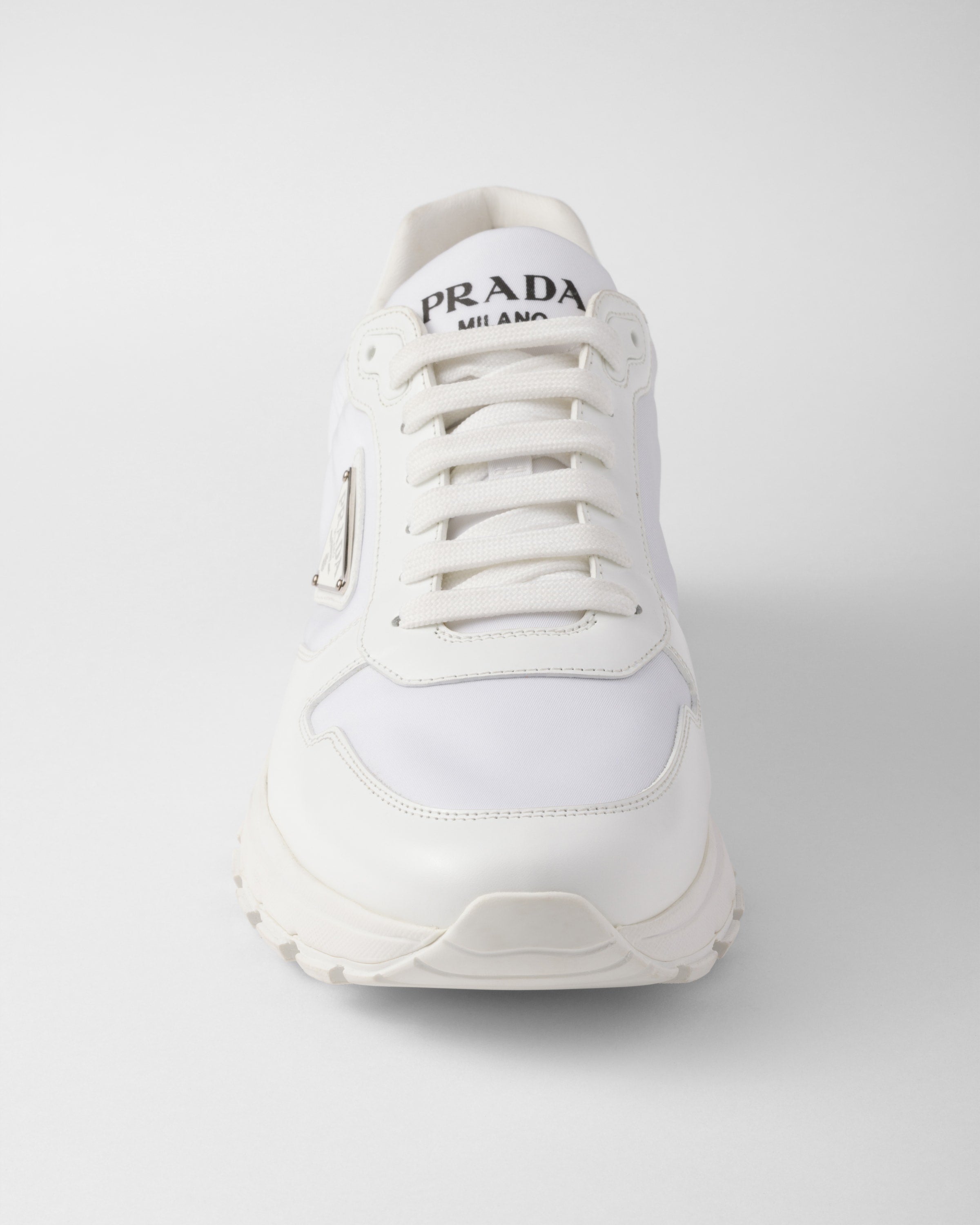 Prada Cuir Brossé Blanc