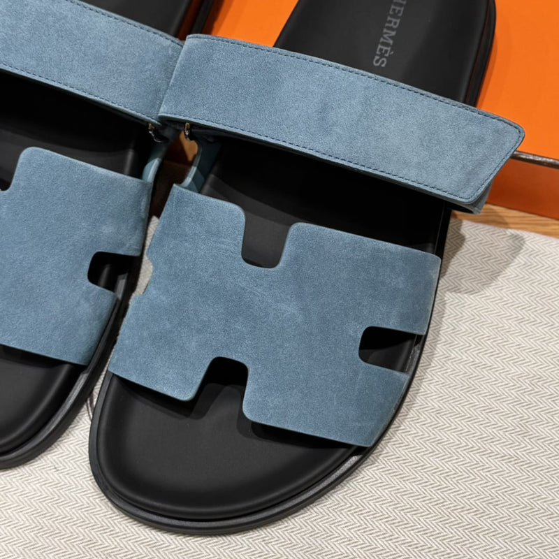 Hermes Chypre Bleu Daim