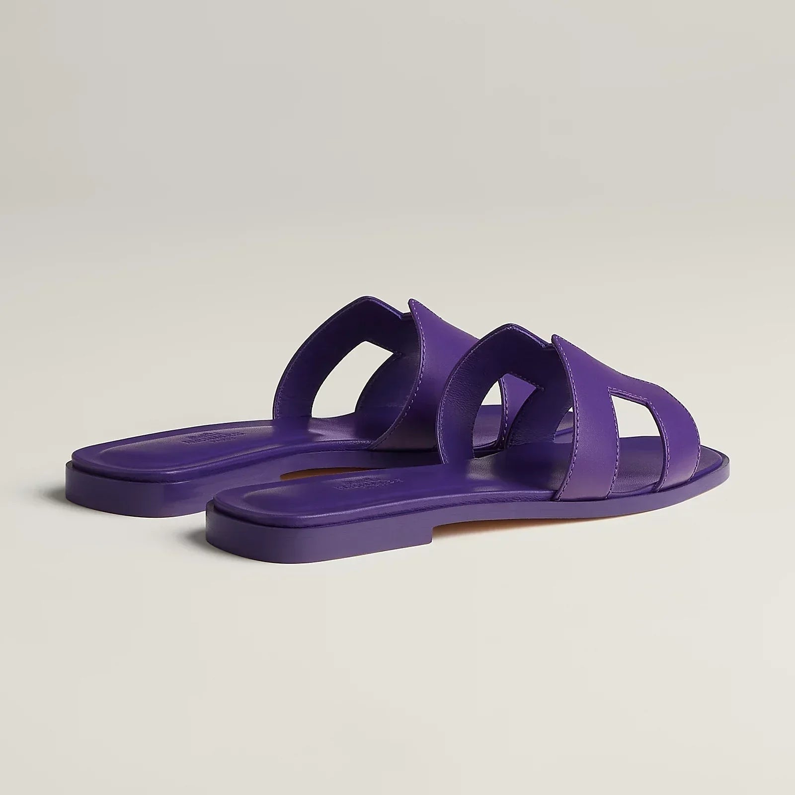 Hermes Sandales Oran Violet