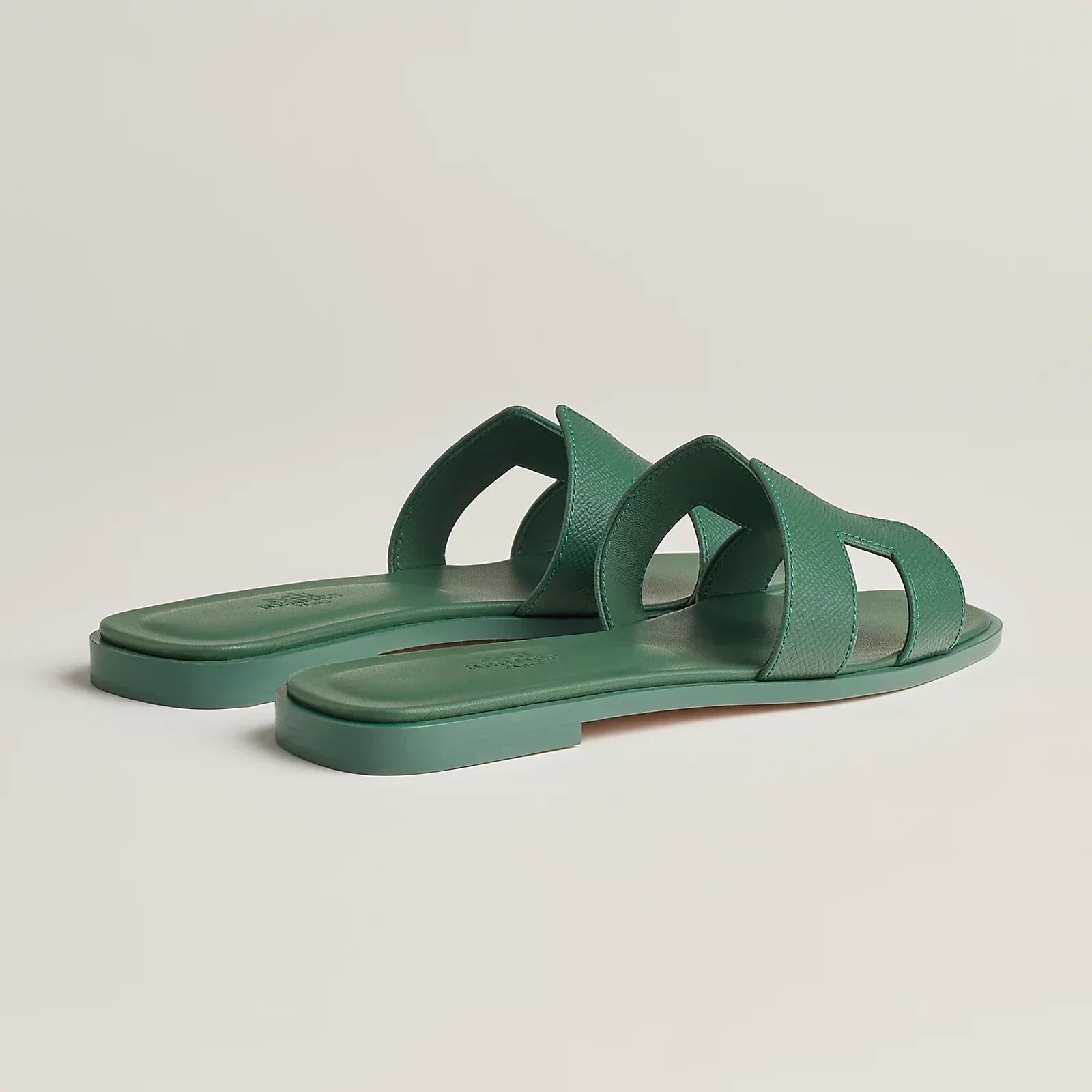 Hermes Sandales Oran Vert